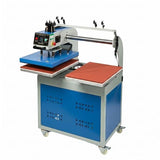 16x24 Hydraulic Heat Press Machine: Dual Platen Heat Transfer Press with Infrared Laser Positioning