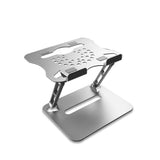 DTTLYQF Aluminum Alloy Folding Laptop Stand Tablet Fixed Office Artifact Universal Lift Telescopic(White-Fruit peach5)