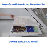 Large 24x32 Heat Press Machine: Commercial Professional Heat Press Machine