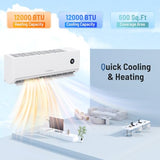 12000 BTU Mini Split Air Conditioner & Heater