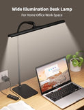 Kary LED Desk Lamps for Home Office, Tall Desk Light with Base, Flexible Gosseneck Adjustable Height 5-Level Dimmable Brightness