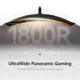 INNOCN 49" QD-OLED 5K2K 5120 x 1440P 144Hz Ultrawide Curved Monitor - 49Q1R