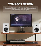 Edifier M90 Computer Speakers, 100W RMS Desktop Speakers, Hi-Res Audio, LDAC,Bluetooth 6.0 Compact Speaker, HDMI eARC/Optical/USB-C/AUX Input, SUB Out Powered Speakers, Remote Control for TV/PC-White