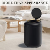 onlcuk Motion Sensor Bathroom Trash Can with Lid, 3 Gallon