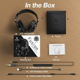 OneOdio A70 Bluetooth Over Ear Headphones, Wireless Headphones with 72H Playtime, Hi-Res, Built-in Mic