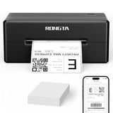Rongta 4x6 Bluetooth Thermal Shipping Label Printer, Wireless Shipping Label Maker for Amazon FBA, Shopify