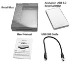 T1 Series 1TB USB 3.0 Portable External Gaming Hard Drive - White