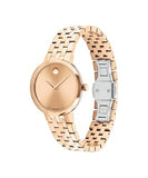 Classic Women's Watch - Swiss Quartz Movement, Stainless Steel Link Bracelet - 3 ATM Water Resistance