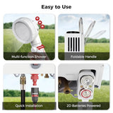 Portable Camplux Propane 1.58 GPM Tankless Gas, On Demand Water Heater, White
