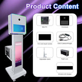 Portable DSLR Photo Booth Machine with 15.6" Touch Screen, Photo Booth with 29" LCD Display