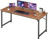 PRAISUN 55 Inch Computer Desk, Home Office Desk with Spacious Desktop