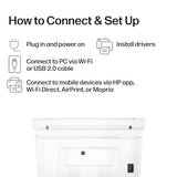 Wireless Black & White Printer, Print, scan, Copy, Fast speeds, Easy Setup, Mobile Printing