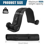 Exercise Hip Thrust Belt - Dumbbell Hip Thrust Belt, Thicken & Widen, Comfortable (black)
