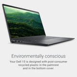 Dell 15 Laptop DC15250-15.6-inch FHD 120Hz Display, Intel Core 3 Processor 100U, 8GB DDR4 RAM