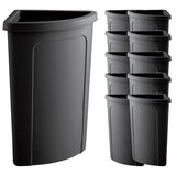 SunSierra 10 pcs 21 Gallon Corner Kitchen Waste Bin, Commercial Heavy-Duty Trash Can