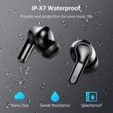Wireless Earbuds, 2026 Bluetooth 5.4 Headphones NEW Ear Buds 40H Bass Stereo in-Ear Earphones
