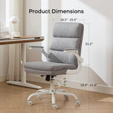 amseatec Office Chair Adjustable Desk Chair Mid Back Executive Comfortable