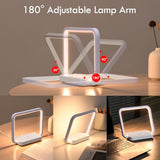 Besides Lamp with Wireless Charging, Table Lamp Touch Control with 10W Fast Charger, Nightstand Lamp with 3-Level Adjustable Brightness