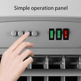 Yajuer Portable Swamp Cooler, Evaporative Air Cooler with 3 Speeds, Industrial Air Conditioner for Indooor Outdoor Patio Garage(75 * 48 * 150cm)