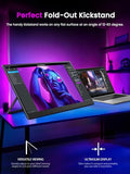 UPERFECT 17.3'' 4K Portable Monitor QLED, 600 Nits 150% sRGB 3840*2160 UHD