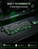 GravaStar Mercury K98 Pro 98 Keys Wireless Mechanical Gaming Keyboard
