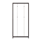 YXEDPBF Black Picture Stand,Large Advertising Display Rack