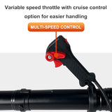 Elevon 76CC Backpack Leaf Blower, Gas Leaf Blower-4 Stroke Air Cooling Engine, 660CFM, 200MPH, Ergonomic Design