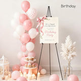 Easel Stand for Sign: 63" Art Metal Easels for Display with Bag - Portable Foldable Instant Tripod Easel Sign Stand for Wedding
