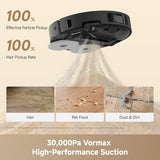 dreame L60 Ultra FE Robot Vacuum and Mop, 212°F (100°C) Mop Self-Cleaning
