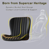 Dining Chairs Set of 4,Black Leather Dining Chair Upholstered