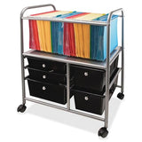 Advantus Letter/Legal File Cart with Five Storage Drawers