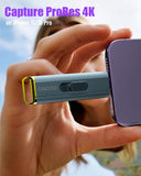 Up to 2100MB/s, Supports Apple 4K 60fps ProRes, External Hard Drive USB 3.2 with USB-C & A for iPhone