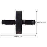Outanaya Ab Roller Abdominal Wheel for Men Women Lightweight Core Fitness Equipment Home Workout Tool 9.84X6.81X1.69 Inches Build Abs Burn Calories Strength Training
