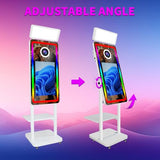 40" Magic Mirror Photo Booth Machine with Instant Printer,21.5inch Interactive