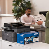 Brother DCP-L2640DW Wireless Compact Monochrome Multi-Function Laser Printer with Copy and Scan