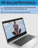 HP Chromebook 14 Laptop, Intel Celeron N4120, 4 GB RAM, 64 GB eMMC, 14" HD Display, Chrome OS, Thin Design