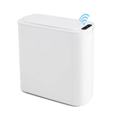 Cesun Automatic Motion Sensor Bathroom Trash Can with Lid, 2.6 Gallon Touchless Trash Bin