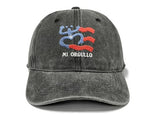 GDIQ Puerto Rico Baseball Cap with Taino Frog, Boricua Mi Orgullo Gifts