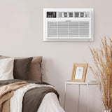 Whirlpool 14,000 BTU 230V Through-the-Wall Air Conditioner with Supplemental Heat, Dehumidifier and Remote, Wall AC Unit for Apartment, Living Room and Large Rooms up to 700 Square Feet in White