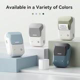 NIIMBOT B1 Label Maker Machine, Thermal Label Printer Easy to Use for Office, Home, Business, Came with 1 Roll White Label(Green)