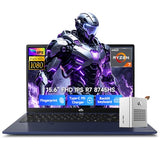 NIMO 15.6 Gaming-Creator-Laptop, 8 Core AMD Ryzen 7 8745HS 32GB RAM 1TB SSD Radeon 780M
