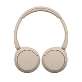 Sony WH-CH520 Wireless On-Ear Bluetooth Headphones with Mic, Cappuccino