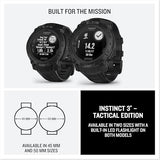Garmin Instinct® 3 Tactical, Solar, 50mm, Black