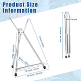 12 Pcs Aluminum 15'' to 21'' High Tabletop Easel Display Adjustable Portable Tripod Desktop with Extension Arm
