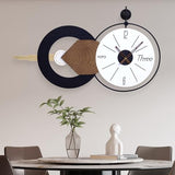 AXAORIRA 35x20 Inch Large Modern Wall Clock, Silent Quartz Movement Decorative Clocks for Living Room, Bedroom, Office - Ideal Gift for Home Decor Lovers