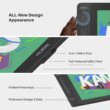HUION KAMVAS 16 (Gen 3) 2.5K QHD Drawing Tablet with Screen PenTech 4.0
