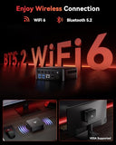 KAMRUI Mini PC AMD Ryzen 7530U 16GB LPDRR RAM 1TB SSD Micro Gaming Computer