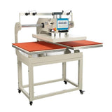 RENDGO 20x28 inch Dual Heat Press Machine, Pneumatic Heat Press Machine
