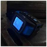 4-in-1 Laser Tape Measure with Laser Level Crosshairs |130ft/40m Laser Distance+16ft/5m AutoLock Tape |Backlit LCD Display (Ft/Inch/M/mm) |for DIY,Construction, Interior Design (Blue/131Ft)