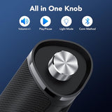 aowoka Computer Speakers, USB Powered PC Speakers, Hi-Fi Stereo Computer Sound Bar with Bluetooth & 3.5mm Aux